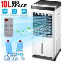 SPETLEK 10L Portable Cooler Air Conditioning Unit Fan Humidifier in White