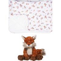 Wrendale Designs Little Forest Animals Baby Blanket & 'Autumn Junior' Plush Character