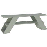 CALICOSY TV Stand With 3 Shelves, 120 Cm Wide - Farfalla in Green