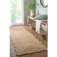 Origin Jute Scalloped in Natural | Size: 160 cm x 230 cm