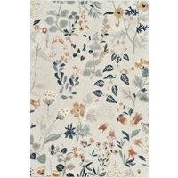Desire Rugs Gardenia Indoor Outdoor Area Rug Floral Design - Daisy in Cream | Size: 200 cm x 290 cm