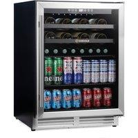 Subcold Integra60 Integrated Wine Cooler Stainless Steel in Black