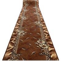 RugsX Bcf Trio Runner in Brown | Size: 90 cm x 460 cm