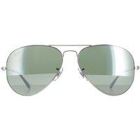 Ray-Ban Aviator Silver Grey Mirror Sunglasses