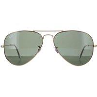 Ray-Ban Aviator Gold Green Polarized Sunglasses