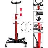 EONLION Transmission Jack 0.5T Heavy Duty Hydraulic Gearbox in Red