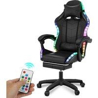 Kelvenix With Chair Gaming Office Chair in Black | Size: 0.6m2