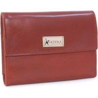 Catwalk Collection Handbags Women's Chanelle Leather Travel Jewellery Case in Red