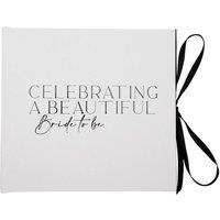 Amore by Juliana Women's Wedding Gift Textured Photo Album Beautiful Bride in White
