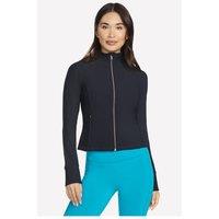 Skechers Women's GOflex Rib Jacket in Black | Size: Large