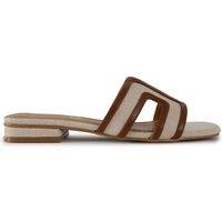 V.GAN Women's Bok 2 Weave Slide Sandals in Natural | Size: 7