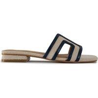 V.GAN Women's Bok 2 Weave Slide Sandals in Natural | Size: 6