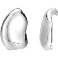 Gold Trip Women's Lava Earrings in Silver