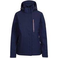 Trespass Women's Katya DLX Waterproof Jacket in Navy | Size: 2XS