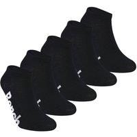 Bench Boy's 5 Pack Cotton Rich Trainer Socks Soft Breathable Sport Socks in Black | Size: 7-10 Years