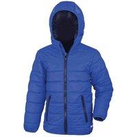 Result Core Soft Padded Jacket in Mid Blue | Size: 3-4 Years