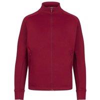 Finden & Hales Knitted Track Top in Burgundy | Size: 3-4 Years