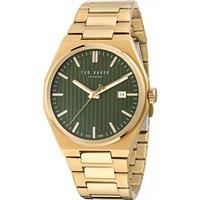 Ted Baker Men's BKPBRS503 Timeless 40mm Quartz Watch in Gold