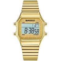 Breed Men's Terra Digital Watch in Gold