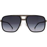 Carrera Men's Aviator Black Gold Grey Gradient 1071/S