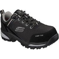 Skechers Workwear Men's Gatlon Strigax Safety Trainer in Black | Size: 10