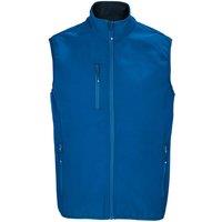 SOL'S Men's Falcon Softshell Body Warmer in Blue | Size: 3XL