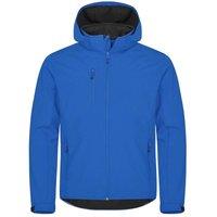 Clique Men's Classic Soft Shell Jacket in Blue | Size: 4XL