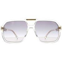 Carrera Men's Aviator Crystal Grey Gold Mirror Gradient VICTORY C 01/S in Clear