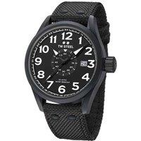 TW Steel Men's VS41 Volante 45mm Quartz Watch in Black