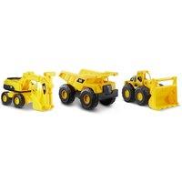 CAT Mini Crew 3 Pack Dump Truck, Wheel Loader & Excavator Construction Vehicles