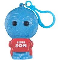 History & Heraldry Collectable Voodoo Stress Doll keyring - Super Son - 72 Titles in Blue
