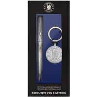 Chelsea FC Executive Gift Boxed Pen in Silver