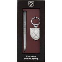 West Ham United FC Executive Gift Boxed Pen in Silver