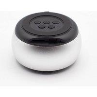 Serenityy Silver Mandala LED Mini Bluetooth Speaker