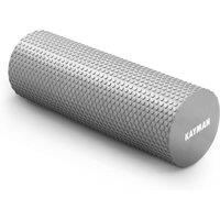 Kayman Sports Foam Roller - Self Massager for Back, Legs & Yoga (44.5 x 15cm) in Grey | Size: 44.5 x 15 cm