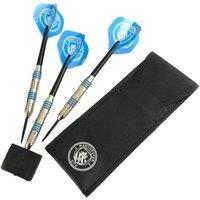 Manchester City FC Leather Darts Set (Pack of 3) in Cobalt