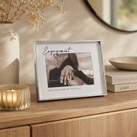 Amore by Juliana Wedding Gift Silver & Glass Print Photo Frame Engaged 6 x 4