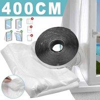 SPETLEK 400cm Window Seal Baffle in White | Size: 10000mm x 520mm