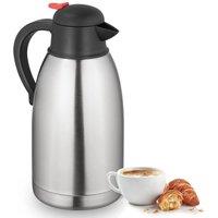 FLAVORA Stainless Steel Vacuum Insulated Flask Hot Cold in Silver | Size: 0.6m2