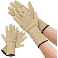SPETLEK 1 Pair Heat Resistant Gloves Barbecue BEIGE | Size: 0.6m2