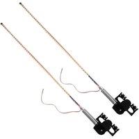 SPETLEK 2x 12V Car Whip Light