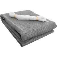 SPETLEK Garden Privacy Screen Fence Cover grey | Size: 0.6m2