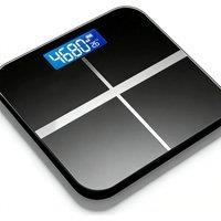 FLAVORA Digital Bathroom Scales High Precision Body Weight in Black | Size: 180 cm width x 180 cm drop