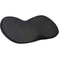 FLAVORA Memory Foam Car Seat Cushion Pad in Black | Size: 120 cm x 135 cm