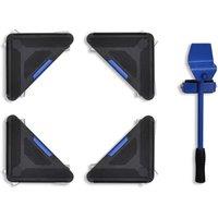 FLAVORA Furniture Shifter Lifter Slider Moving Tool Set in Blue | Size: 1000mm 10000mm