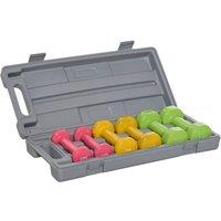 SPETLEK 6kg Dumbbell Fitness Weights Set in Mustard | Size: 0-12 m