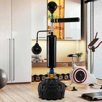 Kelvenix Freestanding Dual Boxing Speed Balls-Black in Black | Size: 0-12 m