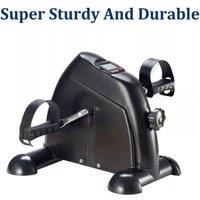 EONLION Mini Exercise Bike Adjustable Health in Black | Size: 0-12 m
