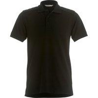 Kustom Kit Men's Klassic Heavyweight Slim Fit Polo in Black | Size: 2XL