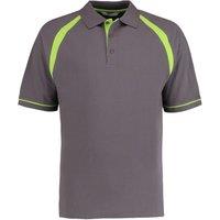 Kustom Kit Men's Oak Hill Polo Shirt in Charcoal | Size: 2XL